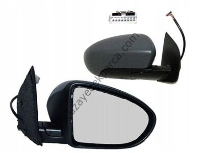 NISSAN QASHQAI 2007-2013 AYNA SOL ELEKTRIKLI ISITMALI OTOMATIK KATLAMALI ( SINYALSIZ ) 7 FIS