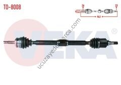 TOYOTA COROLLA 2007-2018 1.6 - AURIS 2007-2018 1.6 BENZINLI AKS KOMPLE SAG