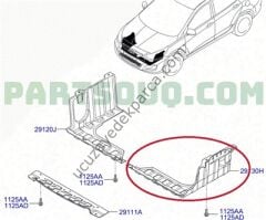 HYUNDAI ACCENT 2012-2018 BLUE KARTER MUHAFAZASI SOL