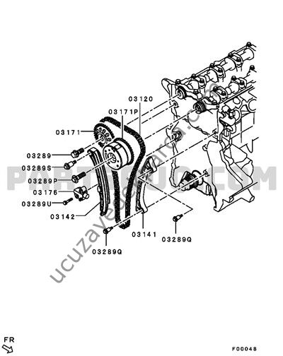 MITSUBISHI LANCER 2008-2011 1.5 - COLT 2003-2008 1.5 4A91 TRIGER ZINCIR KITI ( 7 PARCA )