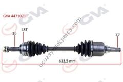 TOYOTA COROLLA 2002-2006 - AVENSIS 2003-2008 1.6 BENZINLI AKS KOMPLE SOL