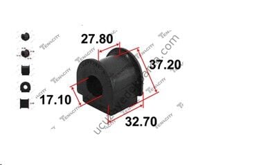 HONDA EURO CIVIC 1996-2000 VIRAJ DEMIR ORTA LASTIGI ON ( 18.MM )