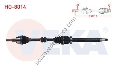 HONDA CIVIC 2017-2021 1.5 FC1 AKS KOMPLE SAG