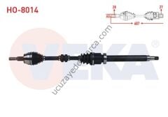 HONDA CIVIC 2017-2021 1.5 FC1 AKS KOMPLE SAG