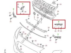 SUZUKI SWIFT 2018-2022 TAMPON BRAKETI ON SOL