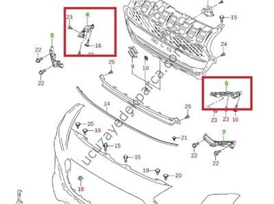 SUZUKI SWIFT 2018-2022 TAMPON BRAKETI ON SAG