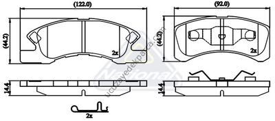 DAIHATSU CUORE 2003-2006 FREN BALATASI ON