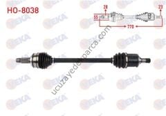 HONDA CR-V 2007-2012 AKS KOMPLE ARKA SOL