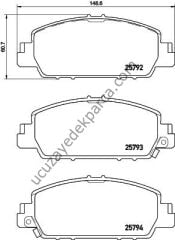 HONDA HR-V 2015-2021 - ACCORD 2021-2025 FREN BALATASI ON