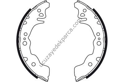 DAIHATSU SIRION 2006-2011 FREN BALATASI ARKA