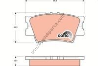 TOYOTA RAV-4 2006-2011 FREN BALATASI ARKA