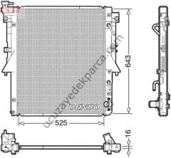 MITSUBISHI L200 2015-2018 SU RADYATORU A/T