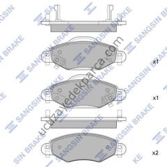 TOYOTA YARIS 2003-2005 FREN BALATASI ON