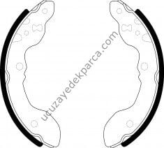 SUZUKI VITARA 1988-1992 3 KAPI - VITARA 1996-2001 3 KAPI 8V FREN BALATASI ARKA