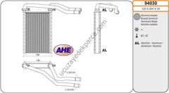 SUZUKI SWIFT 2005-2010 KALORIFER RADYATORU
