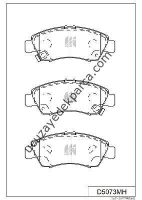 HONDA CIVIC 1996-2000 1.4  FREN BALATASI ON