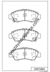 HONDA JAZZ - CITY 2002-2008 FREN BALATASI ON