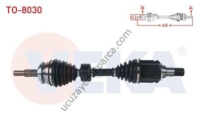 TOYOTA VERSO 2009-2015 2.0 DIZEL AKS KOMPLE SOL ( M/T )