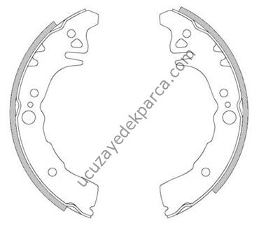 DAIHATSU SIRION 2006-2011 FREN BALATASI ARKA