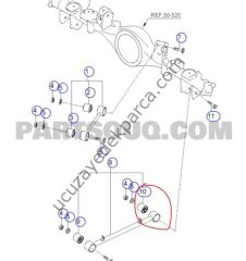 KIA SORENTO 2002-2009 ARKA ALT DENGE KOL BURCU ARKA TARAFA GELEN ( UZUN OLAN )