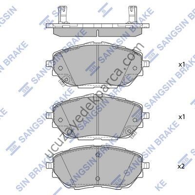 TOYOTA C-HR 2015-2018 FREN BALATASI ON