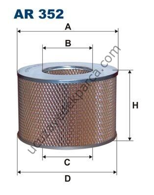 TOYOTA LANDCRUISER 1990-1998 4.2 1HZ HAVA FILITRESI