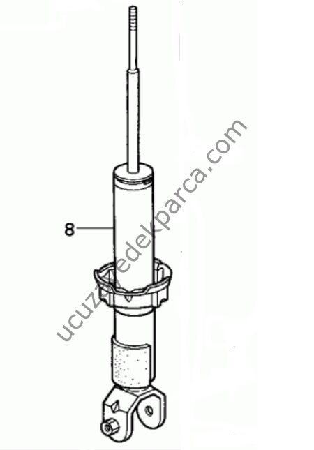 Honda CIVIC 1.4 Arka Amortisör