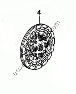 Honda CIVIC 1.4 Debriyaj Baskı Balatası