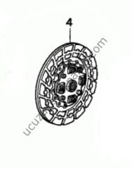 Honda CIVIC 1.4 Debriyaj Baskı Balatası