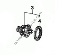 Honda CIVIC 1.4 Termostat