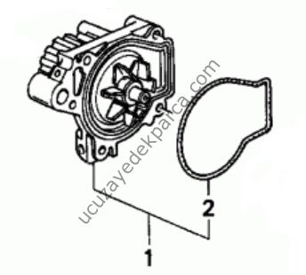 Honda CIVIC 1.4 Su Pompası