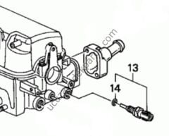 Honda CIVIC 1.4 Soğutma Suyu Sıcaklık Sensörü - Isı Müşürü