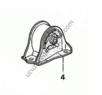 Honda CIVIC 1.4 Motor Kulağı Arka