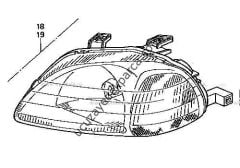 Honda CIVIC 1996-1998 Sol Far