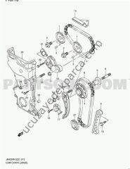 SUZUKI GRAND VITARA J20A TRIGER ZINCIR KITI ( 10 PARCA )