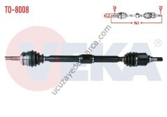 TOYOTA COROLLA 2007-2018 1.6 - AURIS 2007-2018 1.6 BENZINLI AKS KOMPLE SAG