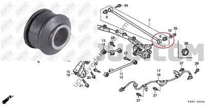 HONDA HR-V 1999-2005 ARKA DENGE KOL BURCU LASTIK GENIS