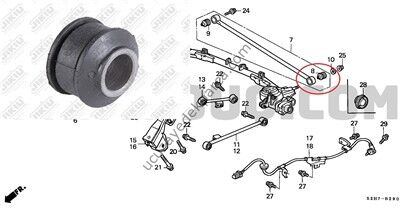 HONDA HR-V 1999-2005 ARKA DENGE KOL BURCU LASTIK GENIS