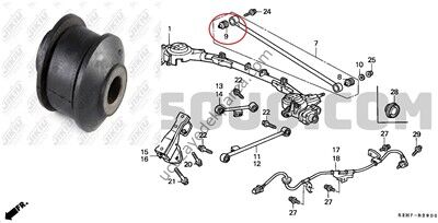 HONDA HR-V 1999-2005 ARKA DENGE KOL BURCU LASTIK DAR