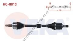 HONDA CIVIC 2017-2021 1.5 FC1 AKS KOMPLE SOL