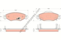 TOYOTA YARIS 2003-2005 FREN BALATASI ON