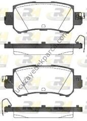 MAZDA CX-5 2012-2015 - CX-3 2015-2018 DİZEL FREN BALATASI ARKA