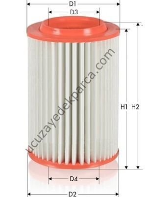 KIA BONGO 2005-2011 2.5 K2500 HAVA FILITRESI